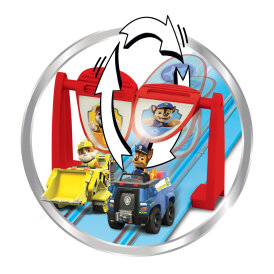 My 1. First Carrera Rennbahn Autorennbahn Paw Patrol On the Double Set / Grundpackung 63057