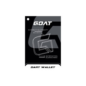 Goat Dart Locker Wallet Darttasche Dartcase Dartbox XL Large Grau