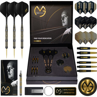 Winmau Steel Darts MvG Michael van Gerwen 5-Jahres-Jubil�ums-Dart Limited Edition 95% Tungsten Steeltip Dart Steeldart
