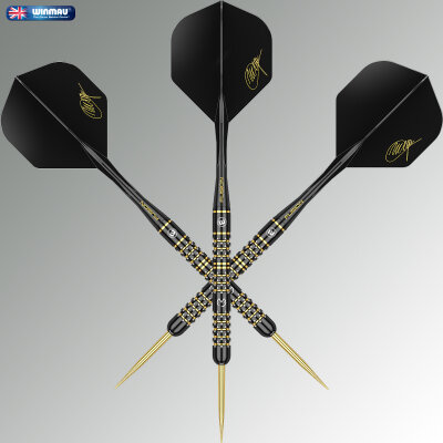 Winmau Steel Darts MvG Michael van Gerwen 5-Jahres-Jubil�ums-Dart Limited Edition 95% Tungsten Steeltip Dart Steeldart