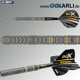 Winmau Steel Darts MvG Michael van Gerwen 5-Jahres-Jubiläums Evo X Dart 90% Tungsten Steeltip Dart Steeldart 22,5 g