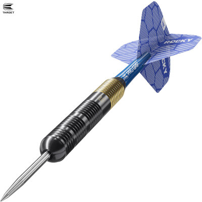 Target Steel Darts Set Josh Rock Rocky Brass komplett Dartset Steeltip Steeldart 22 g