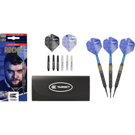 Target Soft Darts Set Josh Rock Rocky Brass komplett Dartset Softtip Softdart 18 g