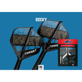 Target Dart K-Flex Flight- Schaftsystem Josh Rock patentierten Twist-System im Rocky Design Standard Nr.2 S Kurz