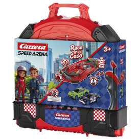 Carrera Speed Arena Police Case Autorennbahn komplett im Koffer 16001