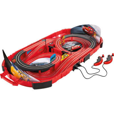 Carrera Speed Arena Disney Pixar Cars Power Duell Autorennbahn komplett im Koffer 16002