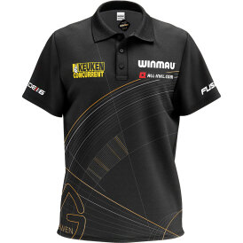 Winmau Darts MvG Michael van Gerwen  5-Jahres-Jubiläums Anniversary Dartshirt Matchshirt Dart Shirt Player Shirt Trikot Design 2025 Größe XL