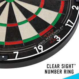 Harrows Pro Matchplay 2 Bristle Dart Board Dartboard Turnierboard Dartscheibe