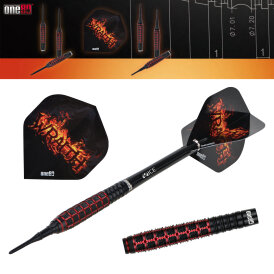 one80 Soft Dart Wraith W1 VHD 90% Tungsten Softtip Dart Softdart
