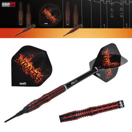 one80 Soft Dart Wraith W2 VHD 90% Tungsten Softtip Dart Softdart