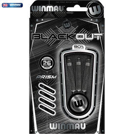 Winmau Steel Darts Blackout 90% Tungsten Steeldart Steeltip Dart