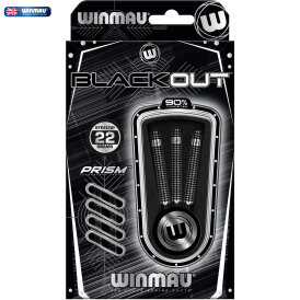 Winmau Steel Darts Blackout 90% Tungsten Steeltip Dart Steeldart