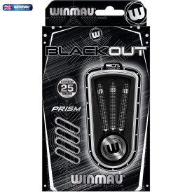Winmau Steel Darts Blackout 90% Tungsten Steeltip Dart Steeldart
