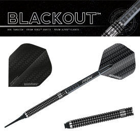 Winmau Soft Darts Blackout 90% Tungsten Softtip Dart Softdart 20 g