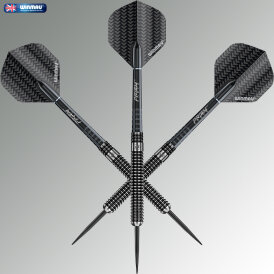 Winmau Steel Darts Blackout 90% Tungsten Steeltip Dart Steeldart 23 g