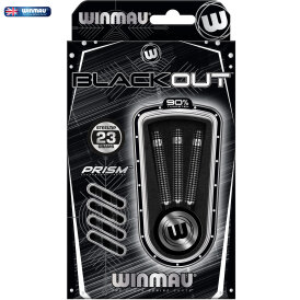 Winmau Steel Darts Blackout 90% Tungsten Steeltip Dart Steeldart 23 g