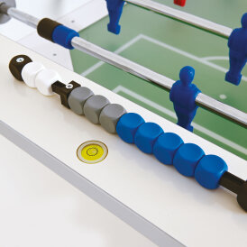 Garlando Tischkicker ITSF World Champion 2.0 Sport professionell mit mechanischem Münzprüfer 1 Euro