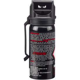 Sabre Red Pfeffergel mit UV-Markierungsstoff Tierabwehrspray Modell 1 Crossfire Gel 360° 45ml