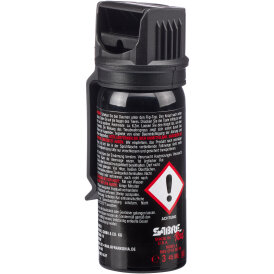 Sabre Red Pfeffergel mit UV-Markierungsstoff Tierabwehrspray Modell 1 Crossfire Gel 360° 45ml