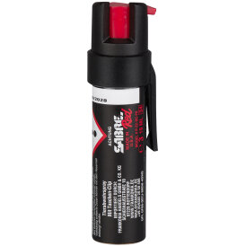 Sabre Red Pfefferspray Sprühnebel mit UV-Markierungsstoff Tierabwehrspray Modell 3 Spray mit Clip 19ml