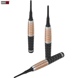 one80 Soft Dart Lourence Ilagan The Gunner 4 VHD Schwarz/Rosegold 90% Tungsten Softtip Dart Softdart 20,5 g