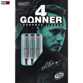 one80 Soft Dart Lourence Ilagan The Gunner 4 VHD Schwarz/Jade 90% Tungsten Softtip Dart Softdart 18 g