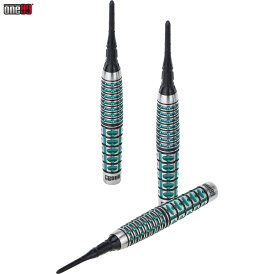 one80 Soft Dart Lourence Ilagan The Gunner 4 VHD Schwarz/Jade 90% Tungsten Softtip Dart Softdart 18 g
