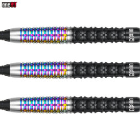 one80 Soft Dart Lourence Ilagan The Gunner 4 VHD Schwarz/Rainbow 90% Tungsten Softtip Dart Softdart 22 g