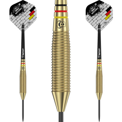 BULL´S Dart Steel Dart Martin Schindler The Wall Natural Brass Steeldart Steeltip