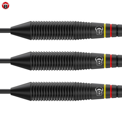 BULL�S Dart Steel Dart Martin Schindler The Wall Black Brass Steeldart Steeltip 23 g