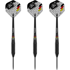 BULL´S Dart Steel Dart Martin Schindler The Wall Black Brass Steeldart Steeltip 23 g