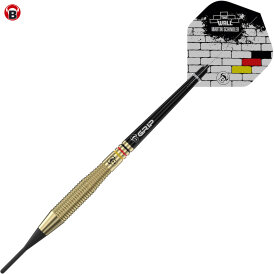 BULL´S Dart Soft Dart Martin Schindler The Wall Natural Brass Softdart Softtip 18g