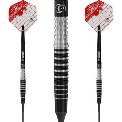 BULL´s Soft Darts Martin Schindler The Wall Generation 3 90% Tungsten Softtip Darts Softdart 18 g