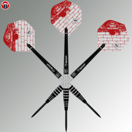 BULL´s Steel Darts Martin Schindler The Wall Generation 3 90% Tungsten Steeltip Darts Steeldart 23 g