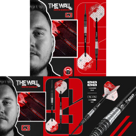 BULL´s Steel Darts Martin Schindler The Wall Generation 3 90% Tungsten Steeltip Darts Steeldart 27 g