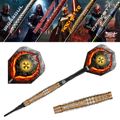 Shot Soft Darts Future Knights Hachette 90% Tungsten Softtip Darts Softdart