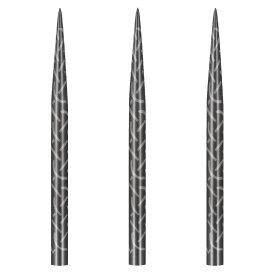 Shot Dart Steel Tip Viking Points Schwarz Wechselspitze...