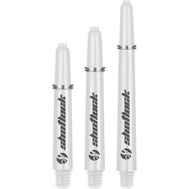 Shot Dart Shafts Shot Lock Shaft mit Federring Weiß...
