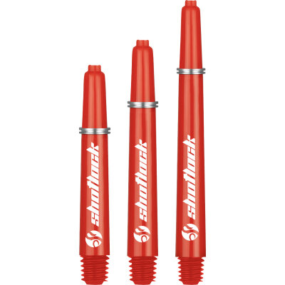 Shot Dart Shafts Shot Lock Shaft mit Federring Rot IM Intermediate