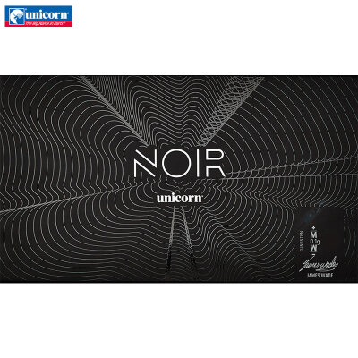 Unicorn Soft Darts Noir James Wade 90% Tungsten Softtip Darts Softdart 18 g / leicht bespielt