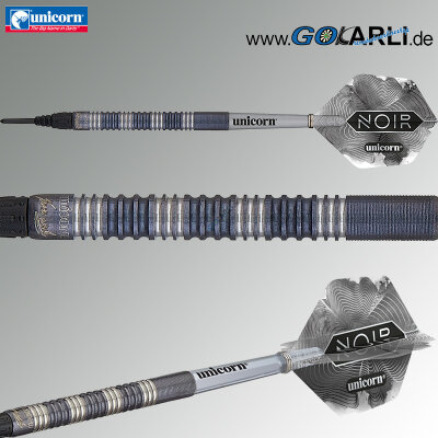 Unicorn Soft Darts Noir James Wade 90% Tungsten Softtip Darts Softdart 18 g / leicht bespielt