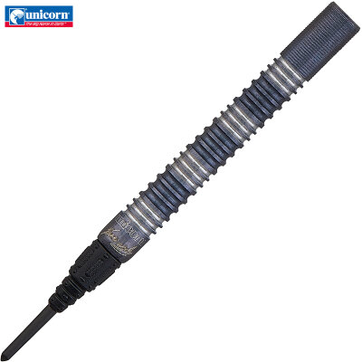Unicorn Soft Darts Noir James Wade 90% Tungsten Softtip Darts Softdart 18 g / leicht bespielt