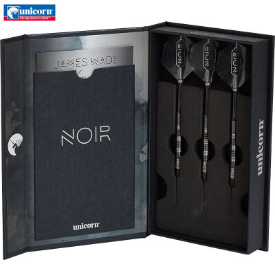 Unicorn Soft Darts Noir James Wade 90% Tungsten Softtip Darts Softdart 18 g / leicht bespielt