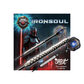 Shot Steel Darts Future Knights Ironsoul 90% Tungsten Steeltip Darts Steeldart 23 g