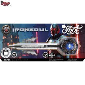 Shot Steel Darts Future Knights Ironsoul 90% Tungsten Steeltip Darts Steeldart 23 g