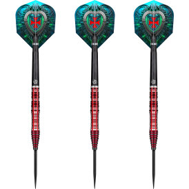 Shot Steel Darts Future Knights Dreadheart 90% Tungsten Steeltip Darts Steeldart 24 g