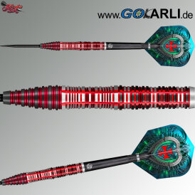 Shot Steel Darts Future Knights Dreadheart 90% Tungsten Steeltip Darts Steeldart 24 g