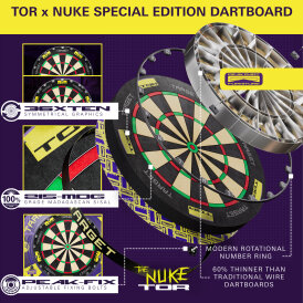 Target Dart Luke Littler World Champion Tor Dartboard Surround Set