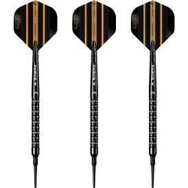 Mission Darts Soft Darts Mike De Decker Black & Gold...
