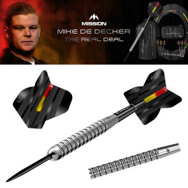 Mission Darts Steel Darts Mike De Decker Brass Tungsten Look Steeltip Darts Steeldart 20 g